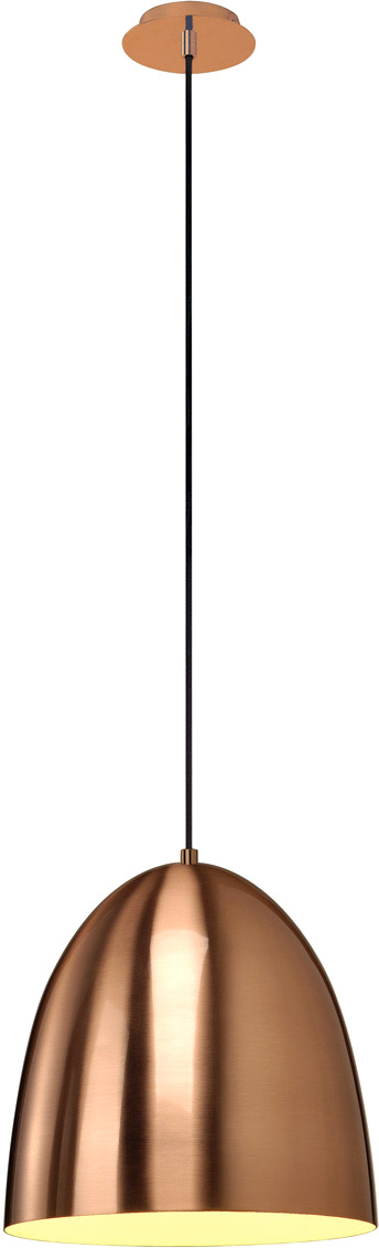 PARA CONE 30 Pendelleuchte, rund, kupferfarben/gebürstet, E27, max. 60W - Pendelleuchten von SLV