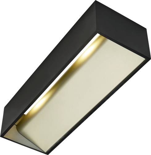 SLV 1002928 LOGS IN L Wandleuchte Schwarz, Gold SLV 1002928 LOGS IN L Wandleuchte Schwarz, Gold von SLV