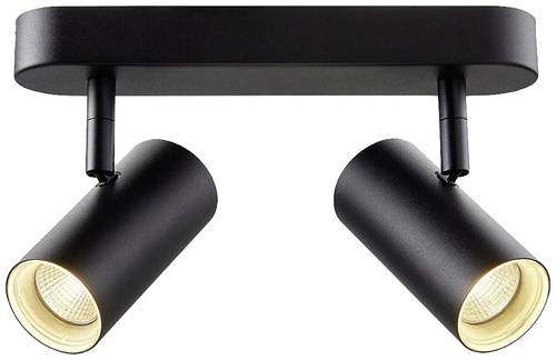 SLV 1002973 NOBLO LED-Deckenleuchte LED fest eingebaut 16W Schwarz von SLV
