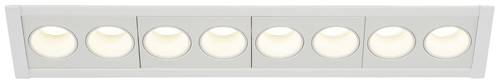 SLV 1005425 MILANDOS 8 LED-Einbauleuchte LED fest eingebaut Weiß von SLV
