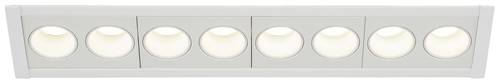SLV 1005426 MILANDOS 8 LED-Einbauleuchte LED fest eingebaut Weiß von SLV