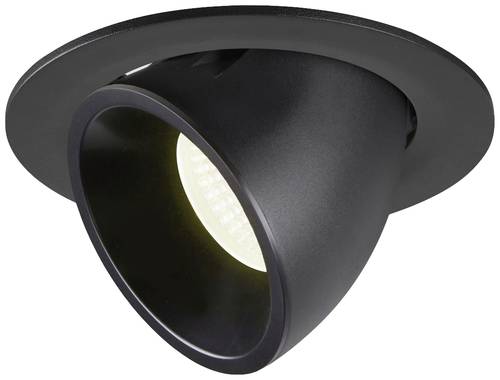 SLV 1006017 NUMINOS GIMBLE L LED-Einbauleuchte LED fest eingebaut Schwarz von SLV