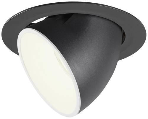SLV 1006069 NUMINOS GIMBLE XL LED-Einbauleuchte LED fest eingebaut Schwarz von SLV