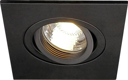 SLV 113450 New Trial XL Einbauleuchte Halogen, LED GU10 50W Schwarz (matt) von SLV