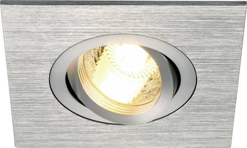 SLV 113456 New Trial XL Einbauleuchte Halogen, LED GU10 50W Aluminium (gebürstet) von SLV