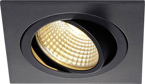 SLV 113880 New Tria LED-Einbauleuchte LED LED fest eingebaut 6W Schwarz (matt) von SLV