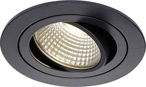 SLV 113900 New Tria LED-Einbauleuchte LED LED fest eingebaut 6W Schwarz (matt) von SLV