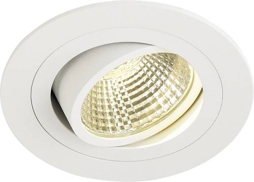 SLV 113901 New Tria LED-Einbauleuchte LED LED fest eingebaut 6W Weiß (matt) von SLV