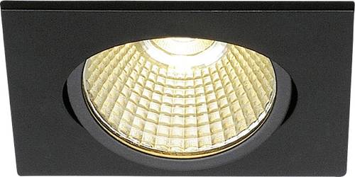 SLV 114390 LED-Einbauleuchte LED LED fest eingebaut 9W Schwarz (matt) von SLV