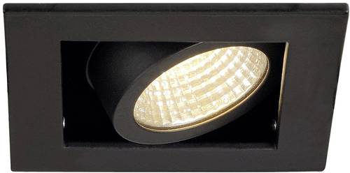 SLV 115700 LED-Einbauleuchte 8.3W Schwarz (matt) von SLV