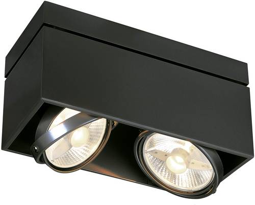 SLV 117110 Kardamod Deckenleuchte Halogen GU10 150W Schwarz (matt) von SLV