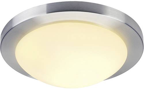 SLV 155236 Deckenleuchte LED, Energiesparlampe E27 60W Aluminium (gebürstet) von SLV