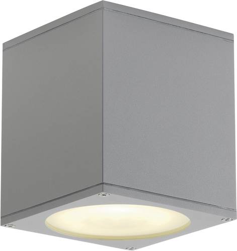 SLV 229554 Big Theo Außendeckenleuchte Halogen, LED GU10 75W Silber-Grau von SLV