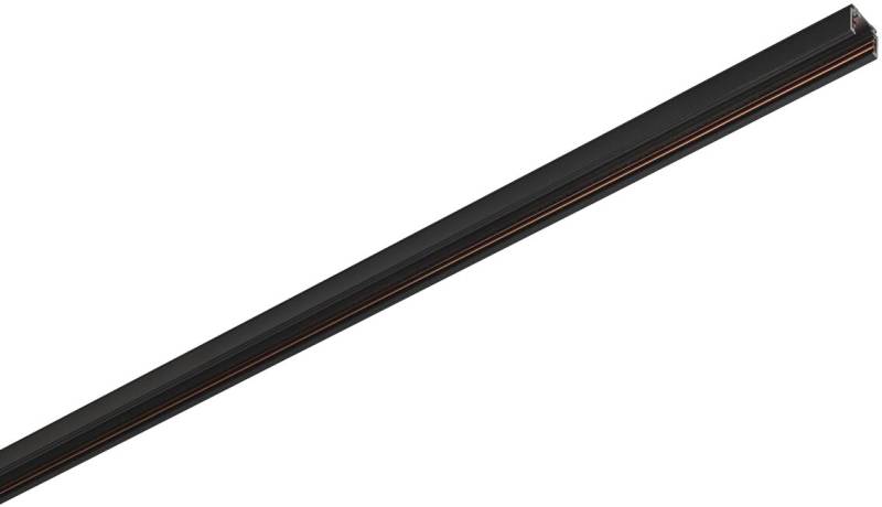SLV 4m Aufbauschiene, 48V TRACK, schwarz, DALI - Leuchten mit 3 Phasen Adapter 48V von SLV
