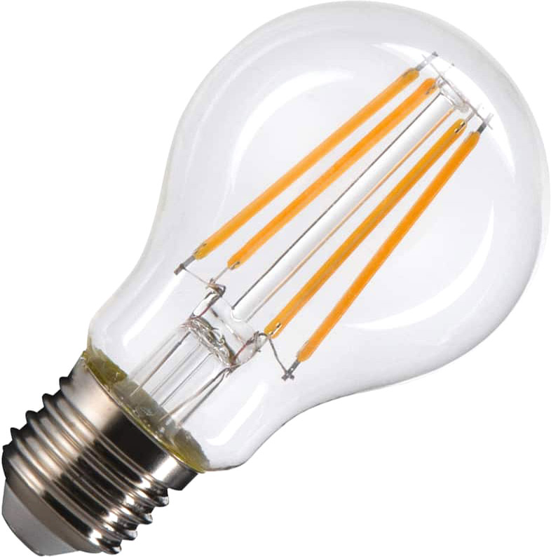 SLV A60 E27, LED Leuchtmittel transparent 7,5W 2700K CRI90 320° - LED Lampen Sockel E27 SLV A60 E27, LED Leuchtmittel transparent 7,5W 2700K CRI90 320° - LED Lampen Sockel E27 von SLV