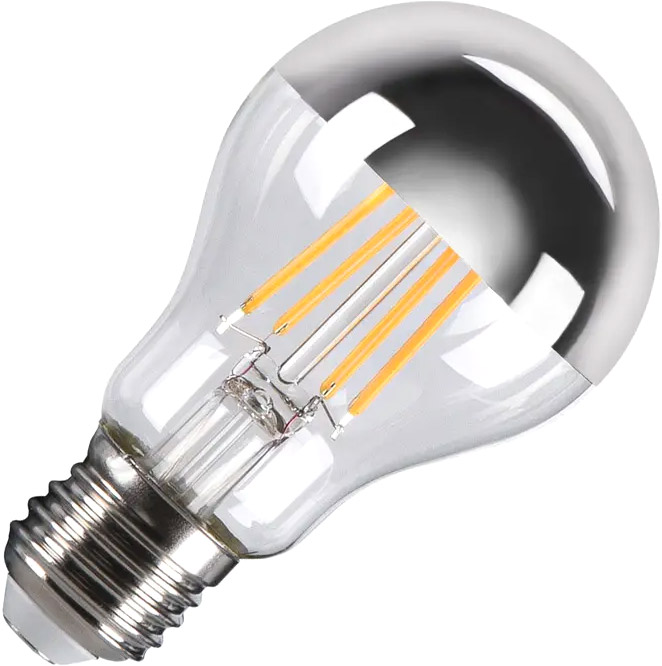 SLV A60 E27 Mirrorhead, LED Leuchtmittel chrom 7,5W 2700K CRI90 180° - LED Lampen Sockel E27 SLV A60 E27 Mirrorhead, LED Leuchtmittel chrom 7,5W 2700K CRI90 180° - LED Lampen Sockel E27 von SLV