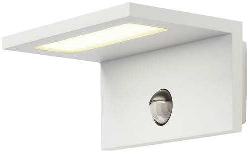 SLV ANGOLUX SENSOR 1001970 LED-Außenwandleuchte mit Bewegungsmelder LED fest eingebaut 9.8W Weiß von SLV