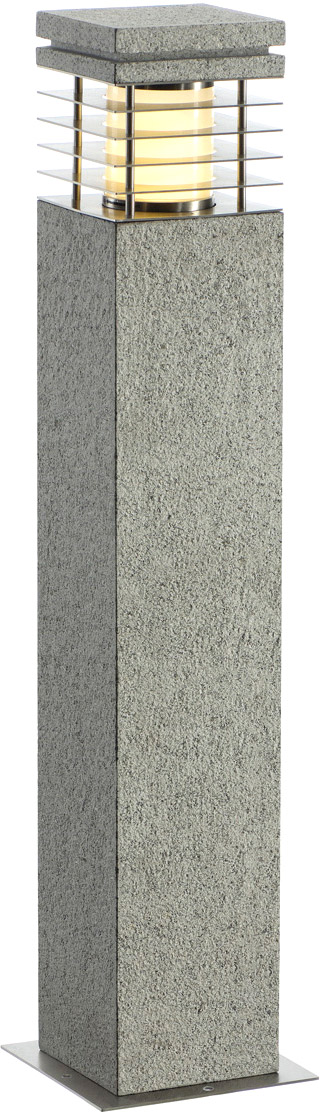 SLV ARROCK GRANITE 70 Stehleuchte, Granit, salt & pepper, E27, max. - Stand-, Wand- und Deckenleuchten (Outdoor) von SLV