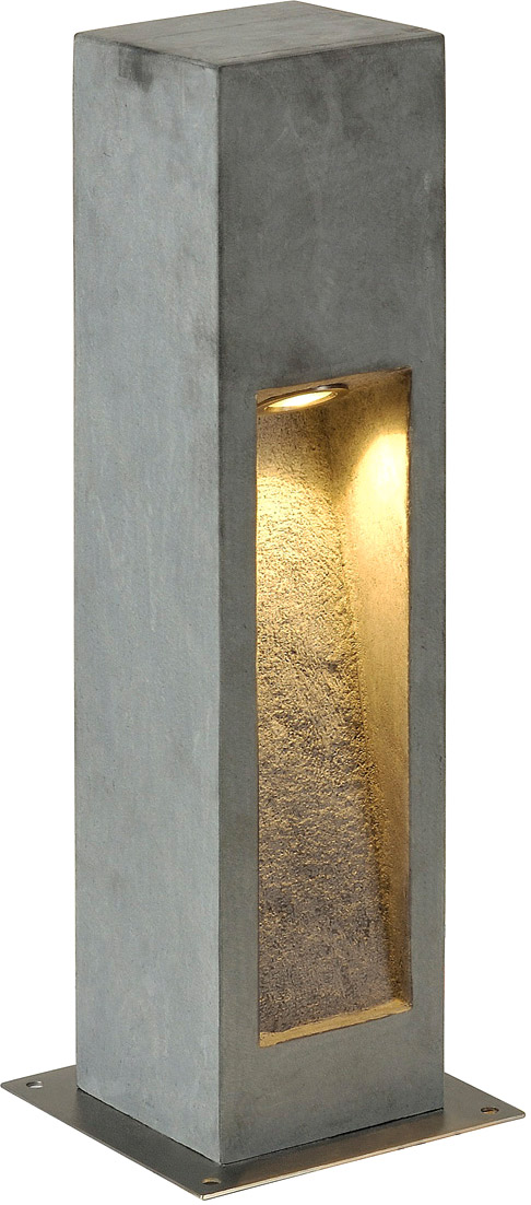 SLV ARROCK STONE LED, 50cm, eckig - Stand-, Wand- und Deckenleuchten (Outdoor) von SLV