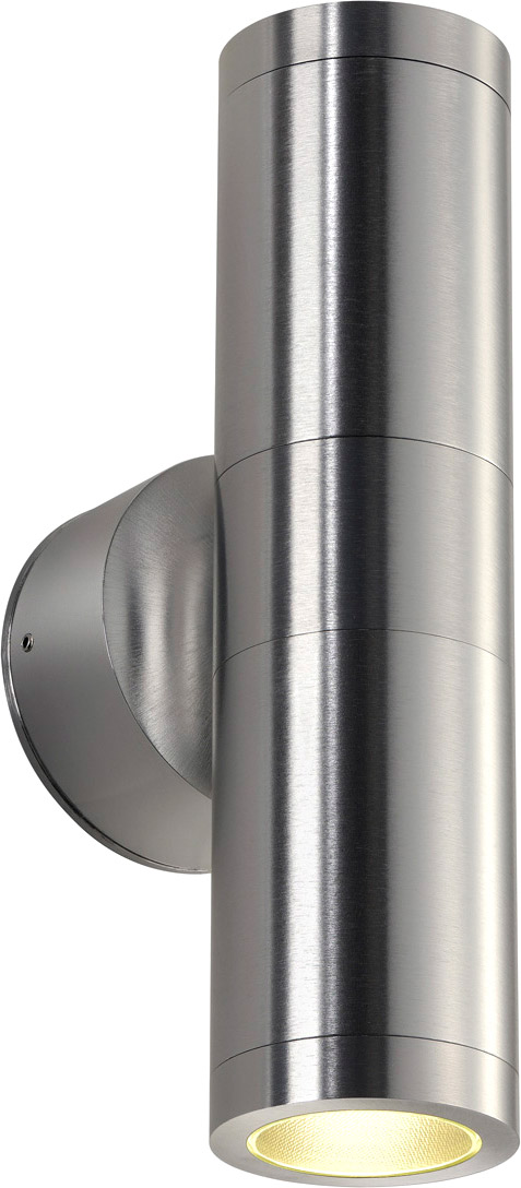 SLV ASTINA OUT ESL, 2xGU10, alu brushed - Stand-, Wand- und Deckenleuchten (Outdoor) von SLV