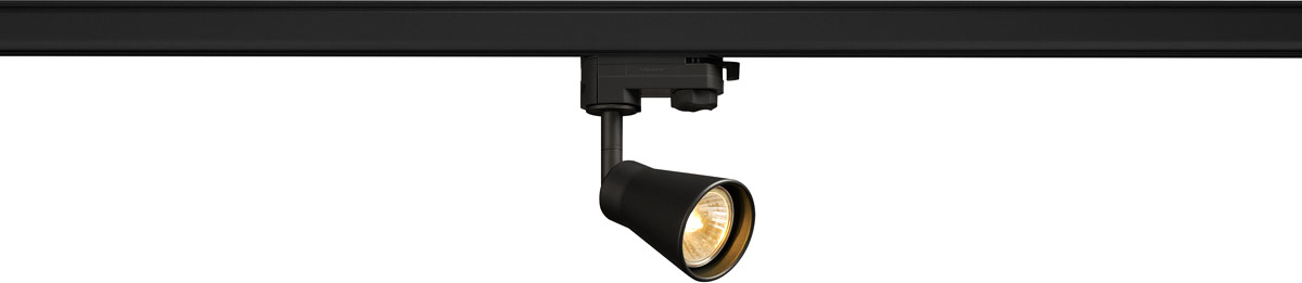SLV AVO Spot für 3Phasen Hochvoltschiene, QPAR51, schwarz, max. 50W - Leuchten mit 3 Phasen Adapter 230V SLV AVO Spot für 3Phasen Hochvoltschiene, QPAR51, schwarz, max. 50W - Leuchten mit 3 Phasen Adapter 230V von SLV