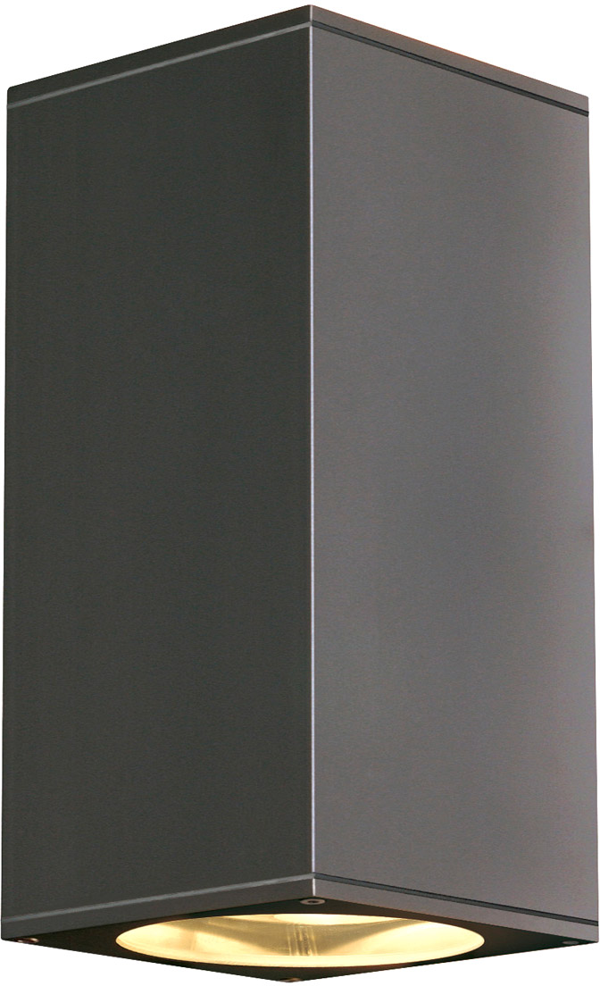SLV BIG THEO Outdoor Wandleuchte, QPAR111, IP44, up/down, anthrazit, 150W - Stand-, Wand- und Deckenleuchten (Outdoor) von SLV