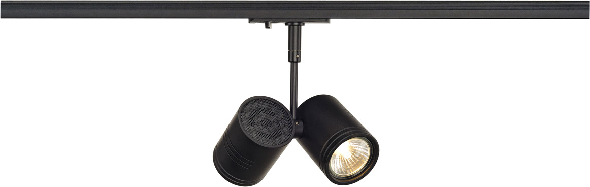 SLV BIMA II Leuchtenkopf, schwarz, 2xGU10, max. 50W, inkl. 1P.-Adapter - Leuchten mit 1 Phasen Adapter SLV BIMA II Leuchtenkopf, schwarz, 2xGU10, max. 50W, inkl. 1P.-Adapter - Leuchten mit 1 Phasen Adapter von SLV