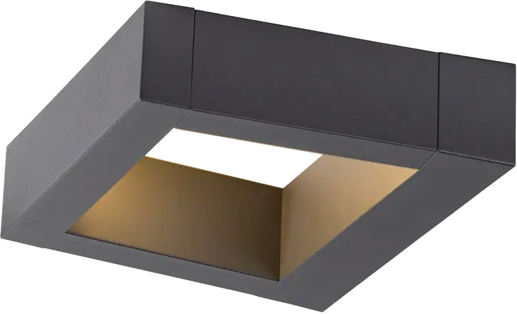 SLV BOOKAT, Wandaufbauleuchte anthrazit 15W 3000/4000K - Stand-, Wand- und Deckenleuchten (Outdoor) von SLV