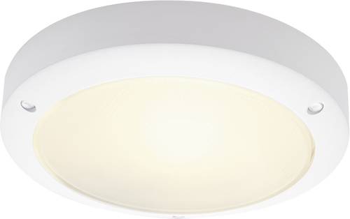 SLV Bulan 229071 Außenwandleuchte Energiesparlampe, LED E14 60W Weiß von SLV