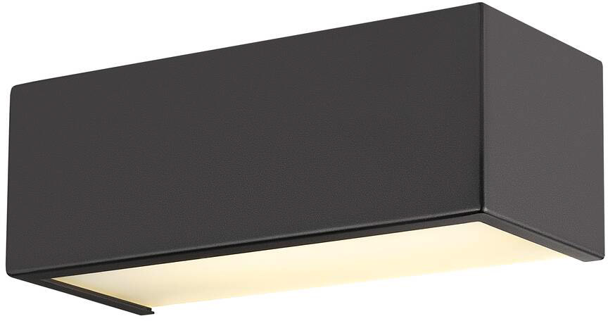 SLV CHROMBO, Wandaufbauleuchte, quadratisch, 3000K, 8 W, PHASE, 120°, schwarz - Wand- und Deckenleuchten SLV CHROMBO, Wandaufbauleuchte, quadratisch, 3000K, 8 W, PHASE, 120°, schwarz - Wand- und Deckenleuchten von SLV