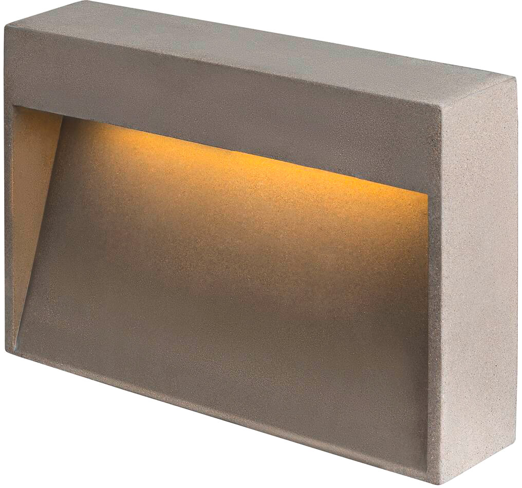 SLV CONCRETO M, WL Wandaufbauleuchte grau, 8.5W, 350lm, 3000K - Wand- und Deckenleuchten von SLV