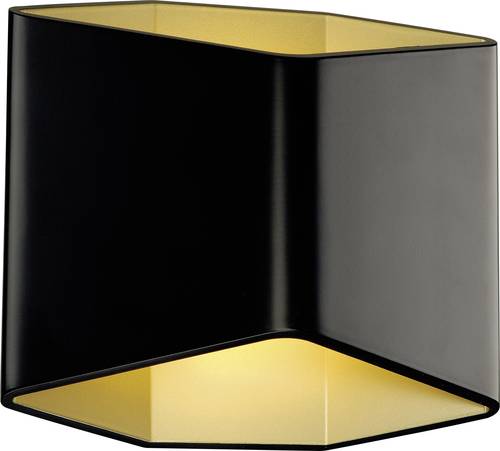 SLV Cariso 2 151710 LED-Wandleuchte LED fest eingebaut 7.6W LED Schwarz von SLV
