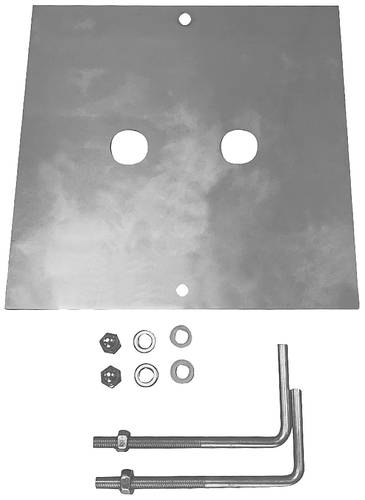 SLV Concrete anchor for SQAURE POLE 1000343 Befestigungssatz Edelstahl SLV Concrete anchor for SQAURE POLE 1000343 Befestigungssatz Edelstahl von SLV