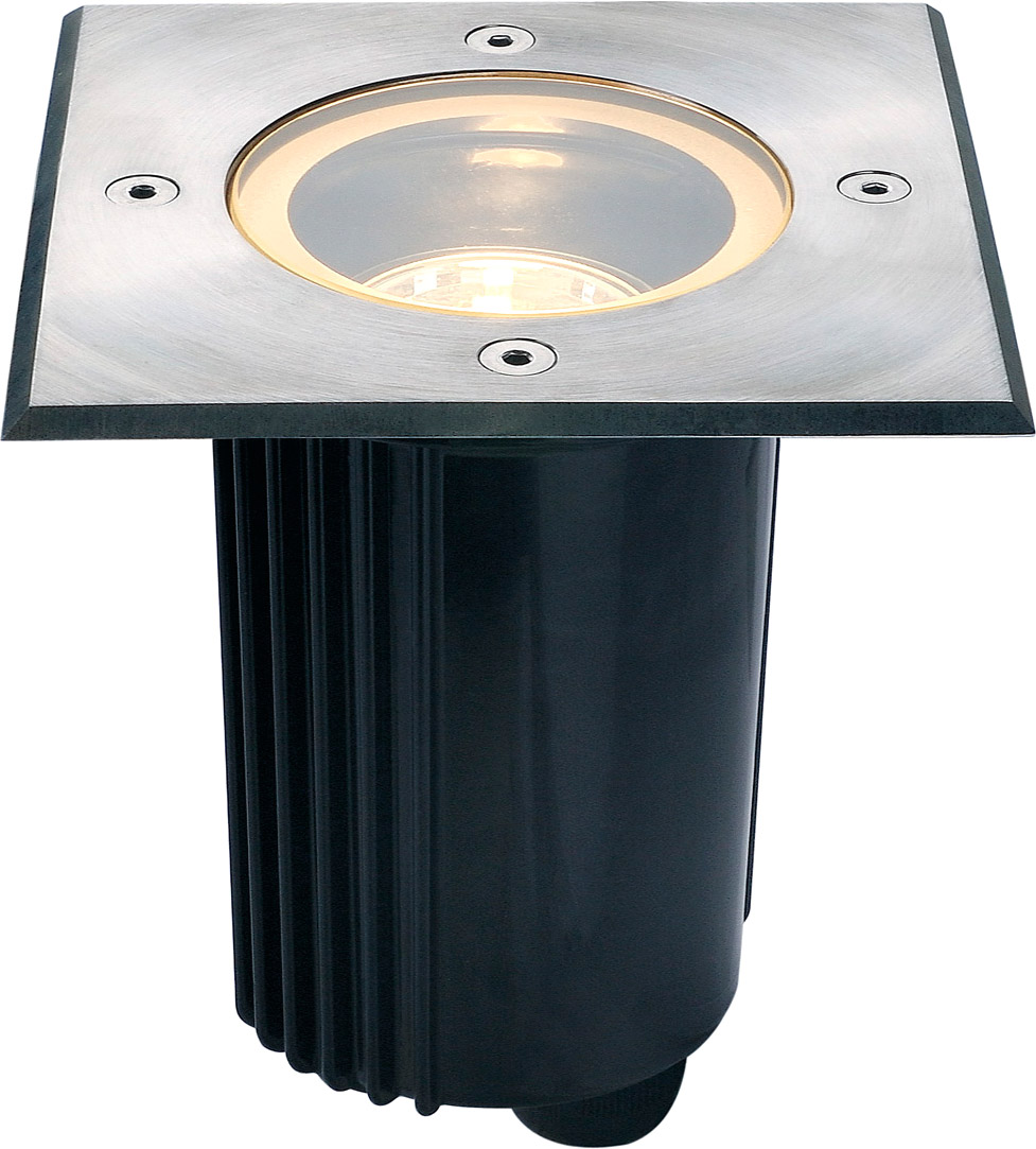 SLV DASAR 80 ADJUST, GU10, Bodeneinbauleuchte, eckig - Einbauleuchten (Outdoor) SLV DASAR 80 ADJUST, GU10, Bodeneinbauleuchte, eckig - Einbauleuchten (Outdoor) von SLV