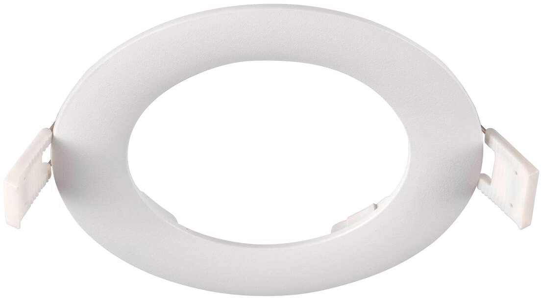 SLV DOWNLIGHT V 100, flache Abdeckung weiß - Einbauringe SLV DOWNLIGHT V 100, flache Abdeckung weiß - Einbauringe von SLV