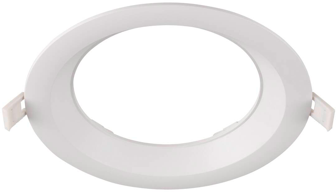 SLV DOWNLIGHT V 150, leicht versenkte Abdeckung weiß - Einbauringe von SLV