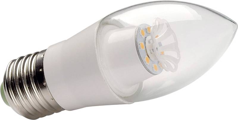 SLV E27 LED KERZE, 6W SMD LED, 2700K - LED Lampen Sockel E14 von SLV