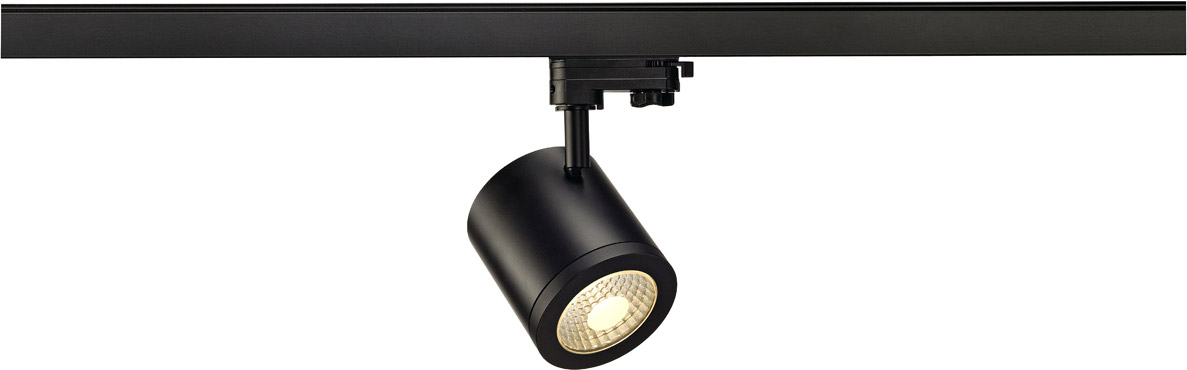 SLV ENOLA_C 9 Spot, rund, schwarz, 9W, 3000K, 55°, inkl. 3P.-Adapter - Leuchten mit 3 Phasen Adapter 230V SLV ENOLA_C 9 Spot, rund, schwarz, 9W, 3000K, 55°, inkl. 3P.-Adapter - Leuchten mit 3 Phasen Adapter 230V von SLV
