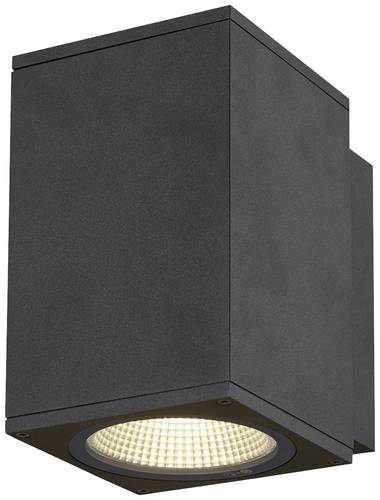 SLV ENOLA SQUARE M 1003417 LED-Außenwandleuchte LED fest eingebaut 10W Anthrazit von SLV