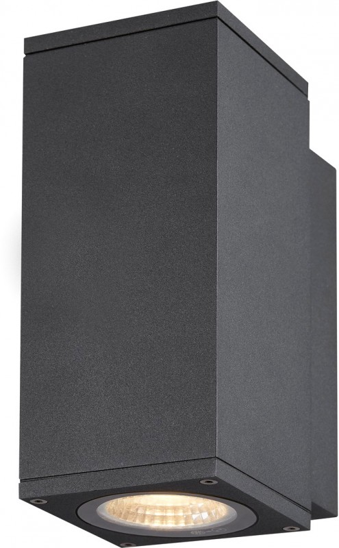 SLV ENOLA SQUARE S, single Outdoor LED Wandaufbauleuchte anthrazit - Stand-, Wand- und Deckenleuchten (Outdoor) von SLV