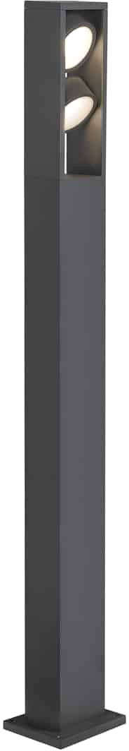 SLV ESKINA FRAME 125 Pole double, Stehleuchte anthrazit 27W 3000/4000K 95° - Stand-, Wand- und Deckenleuchten (Outdoor) von SLV