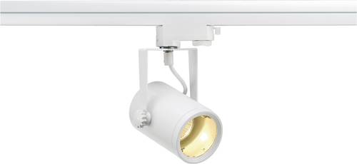 SLV Euro Hochvolt-Schienensystem-Leuchte 3phasig GU10 25W Halogen, LED Weiß SLV Euro Hochvolt-Schienensystem-Leuchte 3phasig GU10 25W Halogen, LED Weiß von SLV
