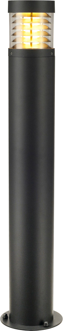 SLV F-POL Stehleuchte, rund, anthrazit, E27, max. 20W - Stand-, Wand- und Deckenleuchten (Outdoor) von SLV