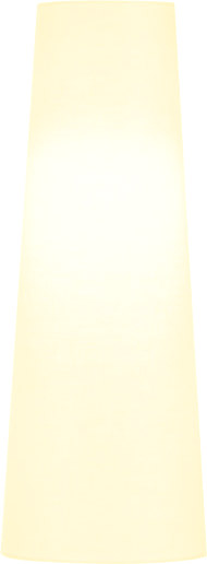 SLV FENDA Leuchtenschirm, konisch, weiß, Ø/H 15/40 cm - Zubehör Diverse von SLV