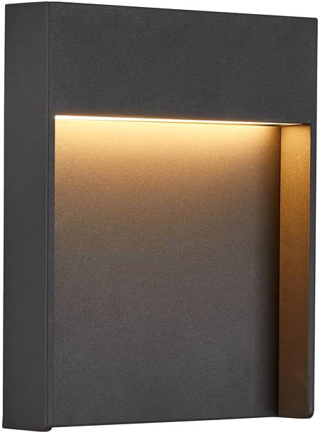SLV FLATT, Outdoor, LED Wandaufbauleuchte, 3000K, IP65, anthrazit - Stand-, Wand- und Deckenleuchten (Outdoor) von SLV