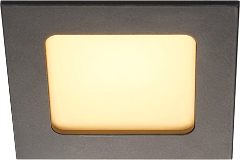 SLV FRAME BASIC Einbauleuchte, LED, 3000K, schwarz matt, Set, 9,4W - Einbauleuchten SLV FRAME BASIC Einbauleuchte, LED, 3000K, schwarz matt, Set, 9,4W - Einbauleuchten von SLV