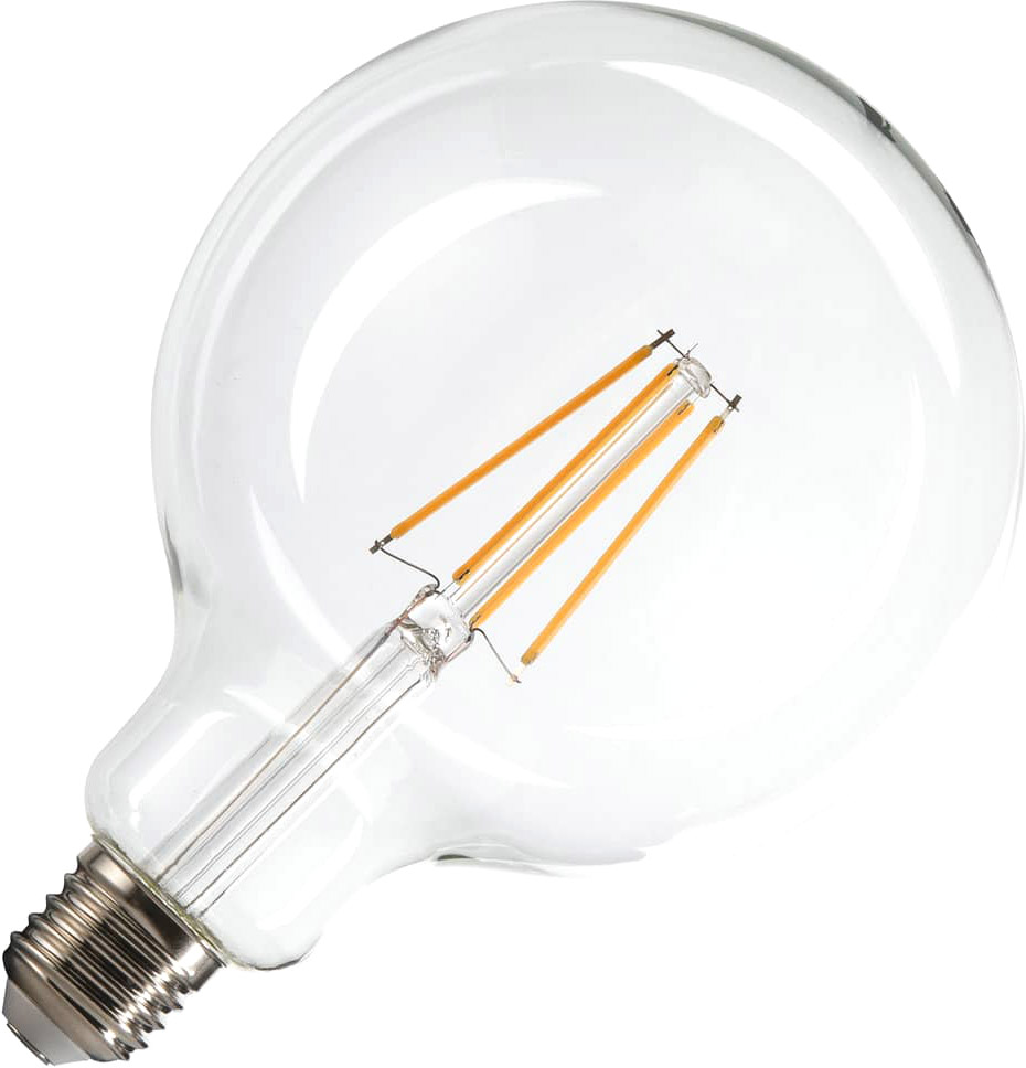 SLV G125 E27, LED Leuchtmittel transparent 7,5W 2700K CRI90 320° - LED Lampen Sockel E27 SLV G125 E27, LED Leuchtmittel transparent 7,5W 2700K CRI90 320° - LED Lampen Sockel E27 von SLV