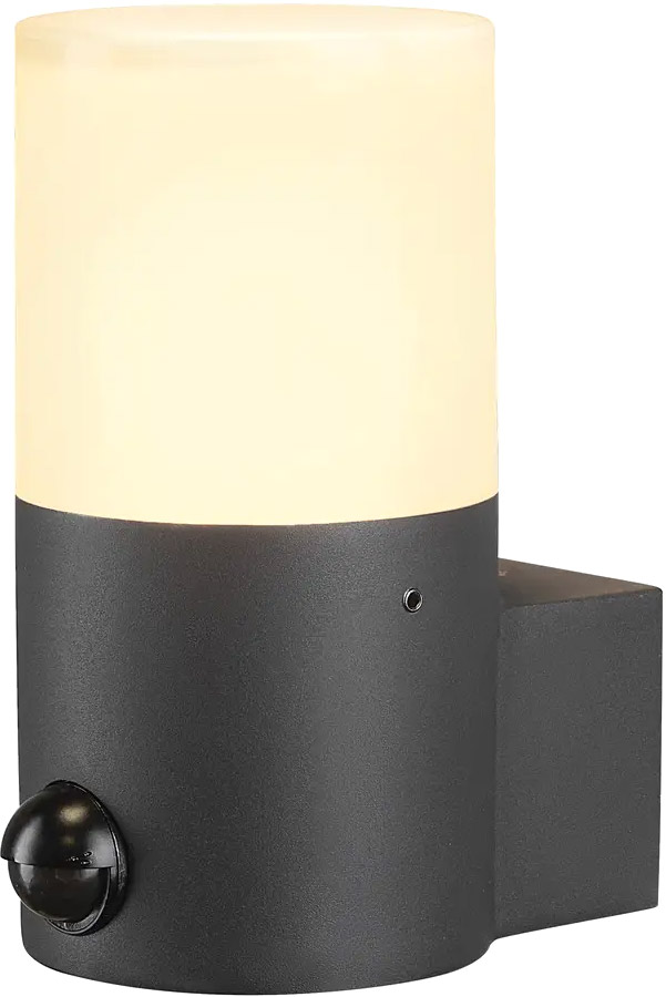 SLV GRAFIT E27 round Sensor, Wandaufbauleuchte anthrazit - Stand-, Wand- und Deckenleuchten (Outdoor) von SLV