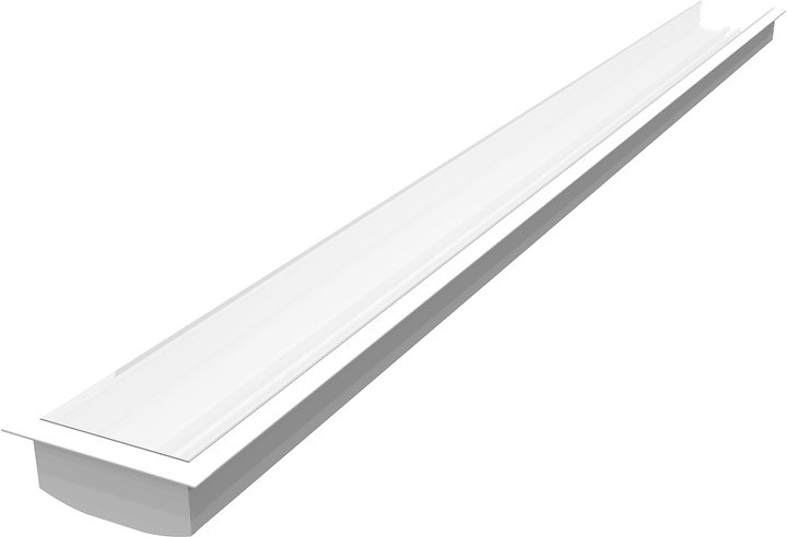 SLV GRAZIA 60, Profil Einbau 3m weiß - LED-Profile SLV GRAZIA 60, Profil Einbau 3m weiß - LED-Profile von SLV