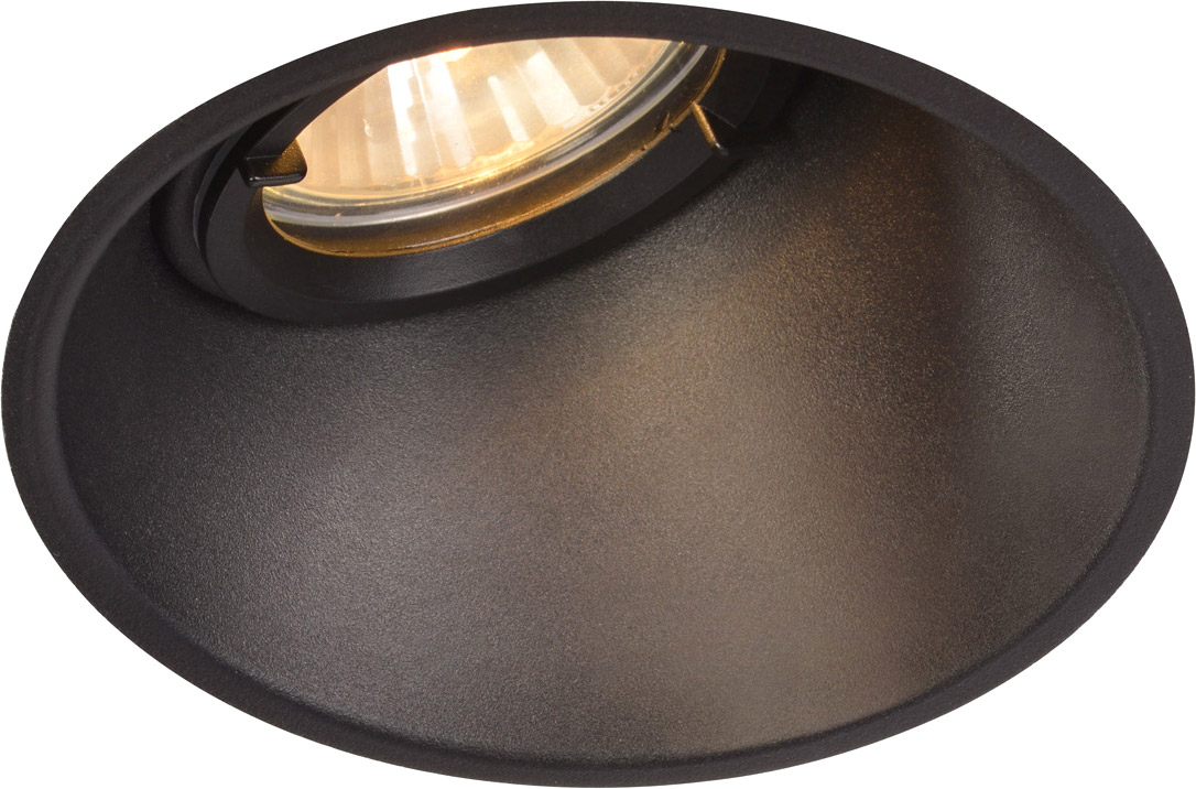 SLV HORN-A Einbauleuchte, QPAR51, schwarz matt, max. 50W - Einbauleuchten SLV HORN-A Einbauleuchte, QPAR51, schwarz matt, max. 50W - Einbauleuchten von SLV